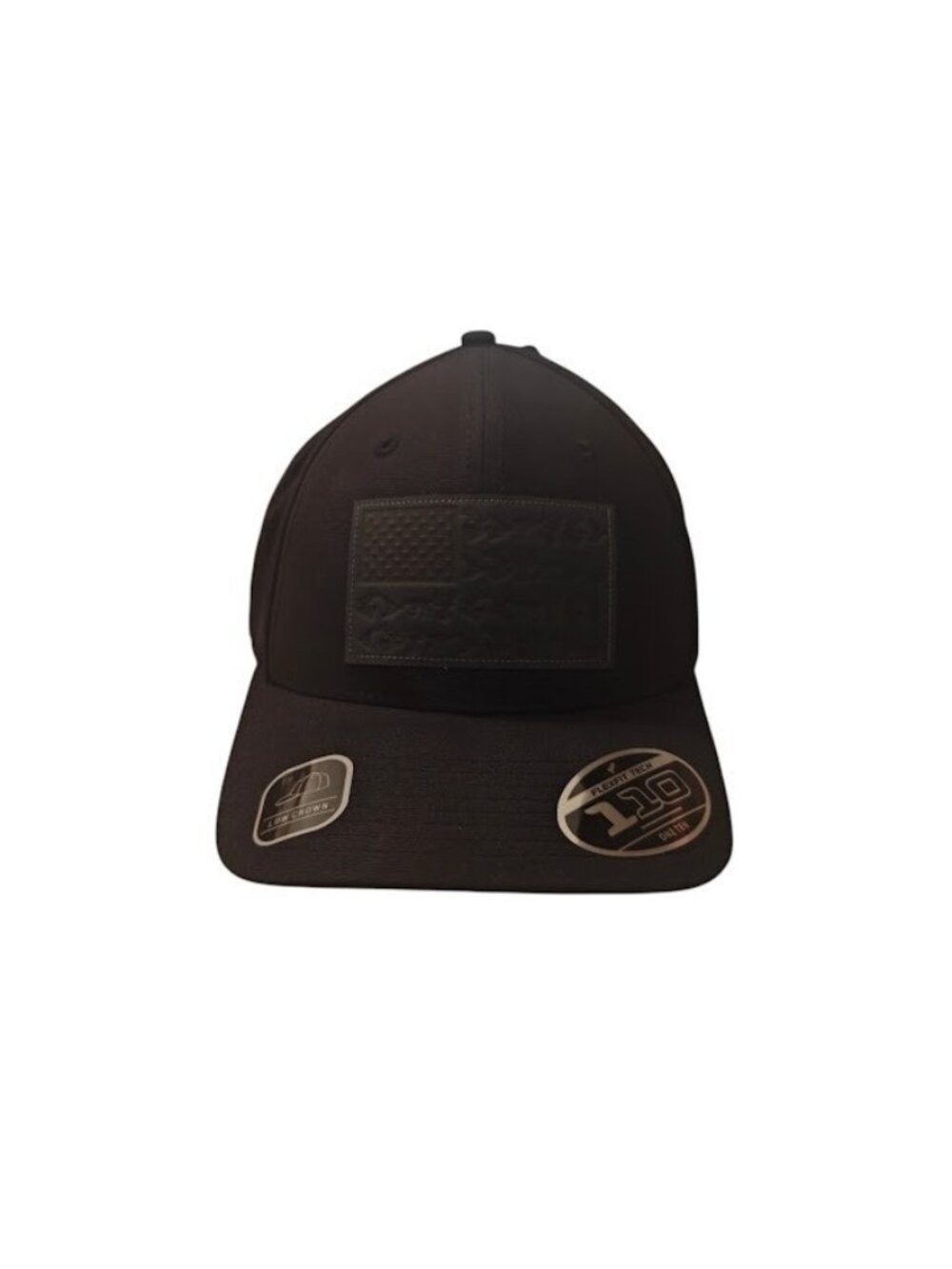 Columbia PHG Men's Black One Size Snapback Game Flag 110 Low Crown Hat New W Tag